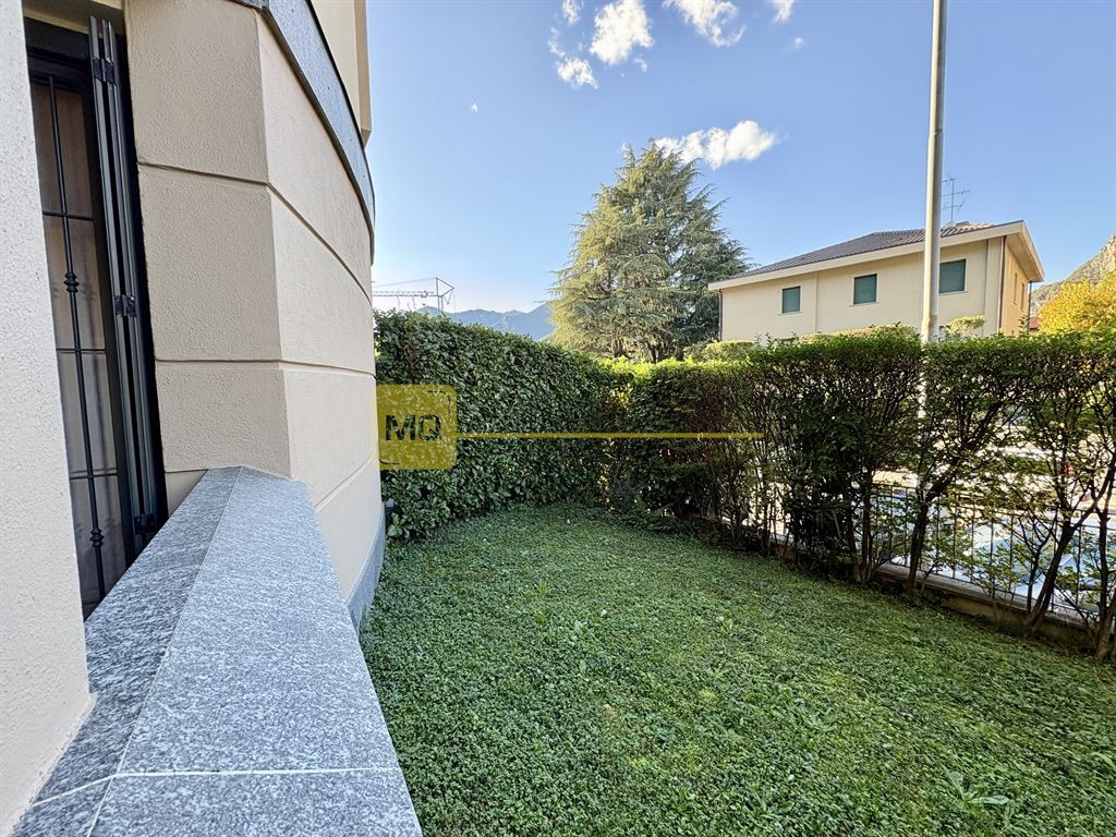 LECCO – Zona Castello, bilocale con giardino in vendita